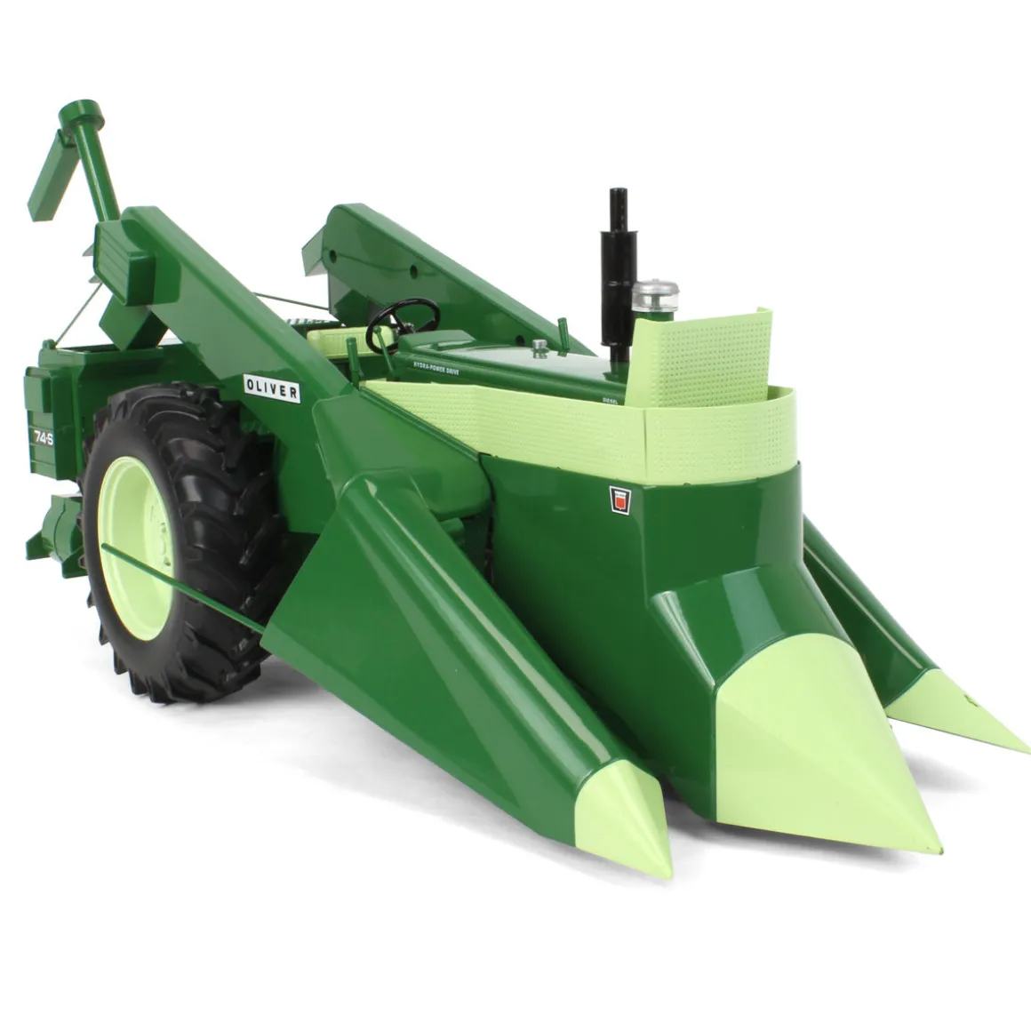 1/16 Oliver 1650 with 2 Row Picker & Sheller, 2024 Heartland Toy Show
