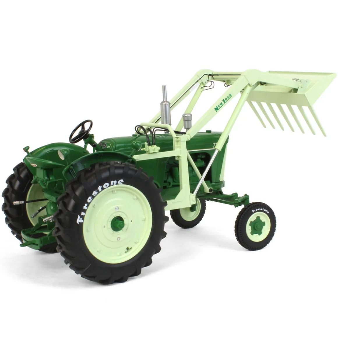 1/16 Oliver 770 with New Idea Loader & Firestone Tires, 2022 Summer Farm Toy Show