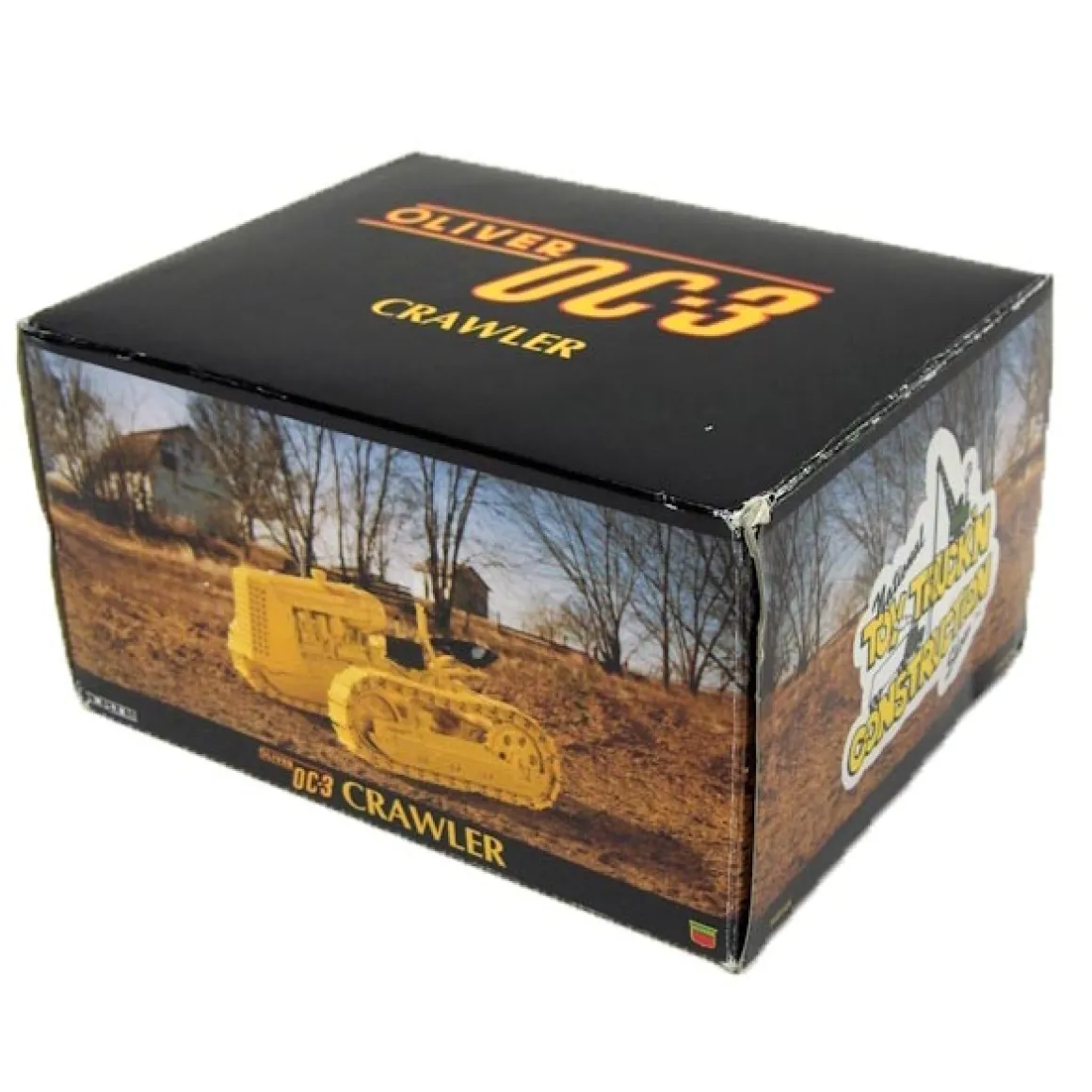 1/16 Oliver OC-3 Industrial Yellow Crawler on Steel Tracks