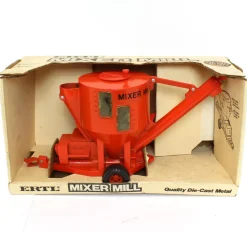 1/16 Orange (Case or Allis Chalmers) Metal Grinder Mixer Mill