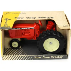 1/16 Orange Diecast Tractor with Plastic Wheels by Scale Models