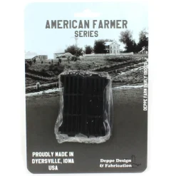 1/64 Pack of 8 Black Short Fence Links, 3D Printed