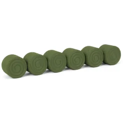 1/64 Pack of 6 Round Hay Bales, 3D Printed
