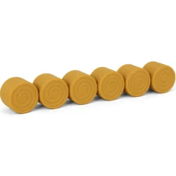 1/64 Pack of 6 Round Straw Bales, 3D Printed