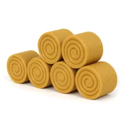 1/64 Pack of 6 Round Straw Bales, 3D Printed