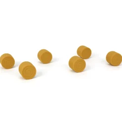 1/64 Pack of 6 Round Straw Bales, 3D Printed