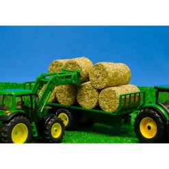 1/32 Pack of 4 Round Straw Bales