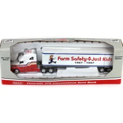 1/64 Peterbilt 379 "Farm Safety 4 Just Kids" Semi Bank