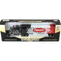 1/64 Peterbilt 379 Semi Truck with Peterbilt Box Trailer, Big Rigs Limited Edition