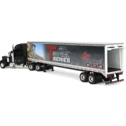 1/64 Peterbilt 379 Semi with Gleaner T Series Combine Trailer