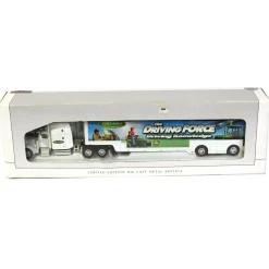 1/64 Peterbilt 379 Semi with John Deere Road Scholars Driving Force Featherlite Trailer