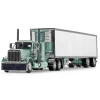 1/64 Peterbilt 379 Sleeper w/ Utility Trailer & Reefer, PMI Color of Money, DCP by First Gear