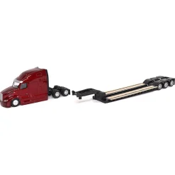 1/87 Peterbilt 579 UltraLoft Tandem Tractor with Lowboy Trailer & Caterpillar D5M Dozer