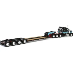 1/64 Peterbilt 389 w/ Fontaine Magnitude Lowboy & Fliptail, Cappello Heavy Transport, DCP by First Gear