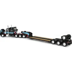 1/64 Peterbilt 389 w/ Fontaine Magnitude Lowboy & Fliptail, Cappello Heavy Transport, DCP by First Gear