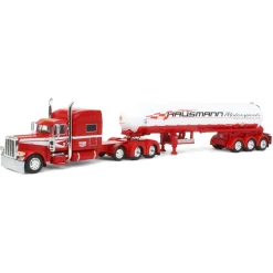 1/64 Peterbilt 389 w/ Mississippi LP Tank Trailer, Big Rigs #14: Hausmann Transport, DCP By First Gear