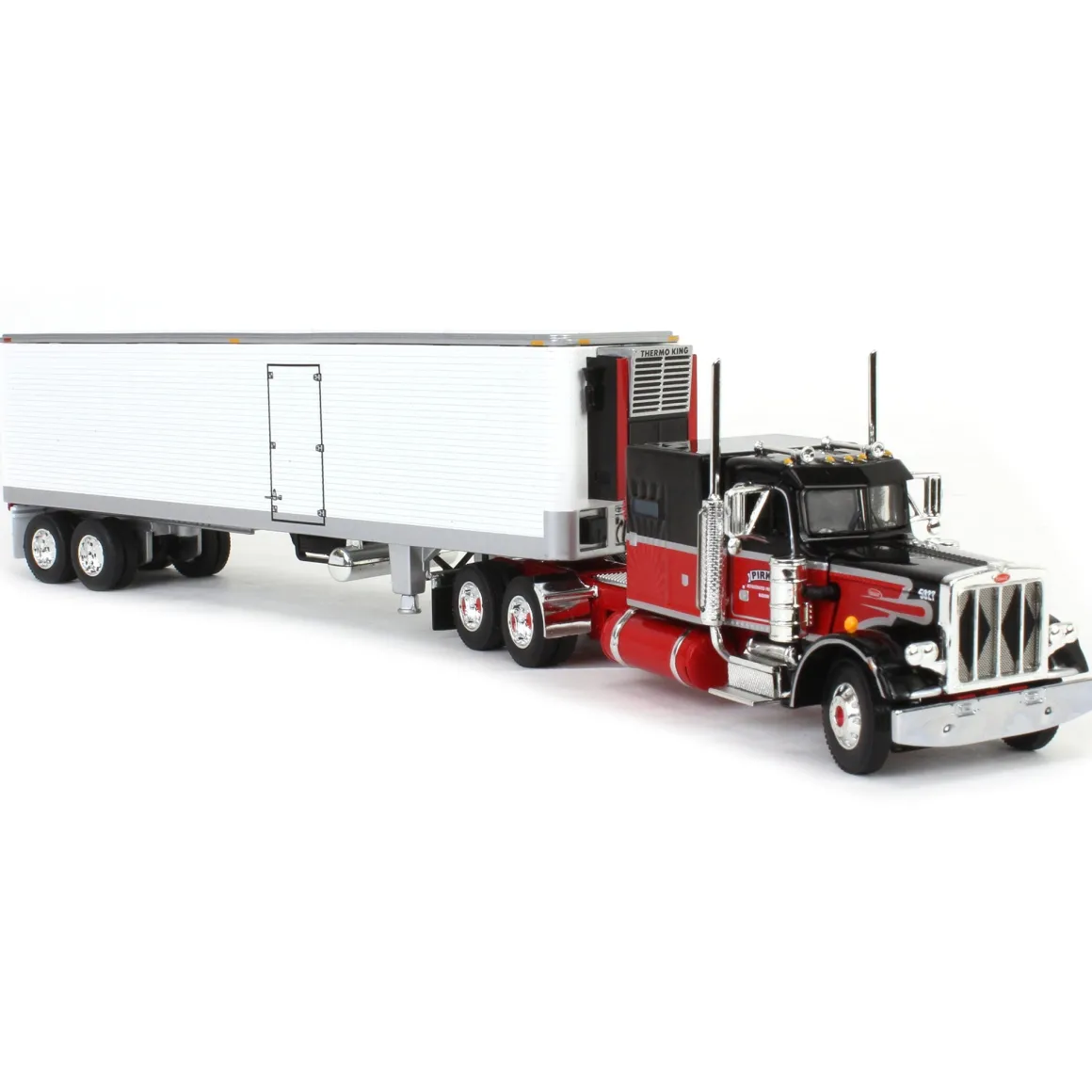 1/64 Peterbilt 359 w/ Vintage Reefer Trailer, Legacy Series #1: Pirkle Refrigerated Freight Lines, DCP by First Gear