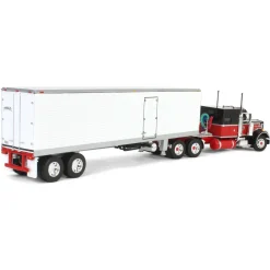 1/64 Peterbilt 359 w/ Vintage Reefer Trailer, Legacy Series #1: Pirkle Refrigerated Freight Lines, DCP by First Gear