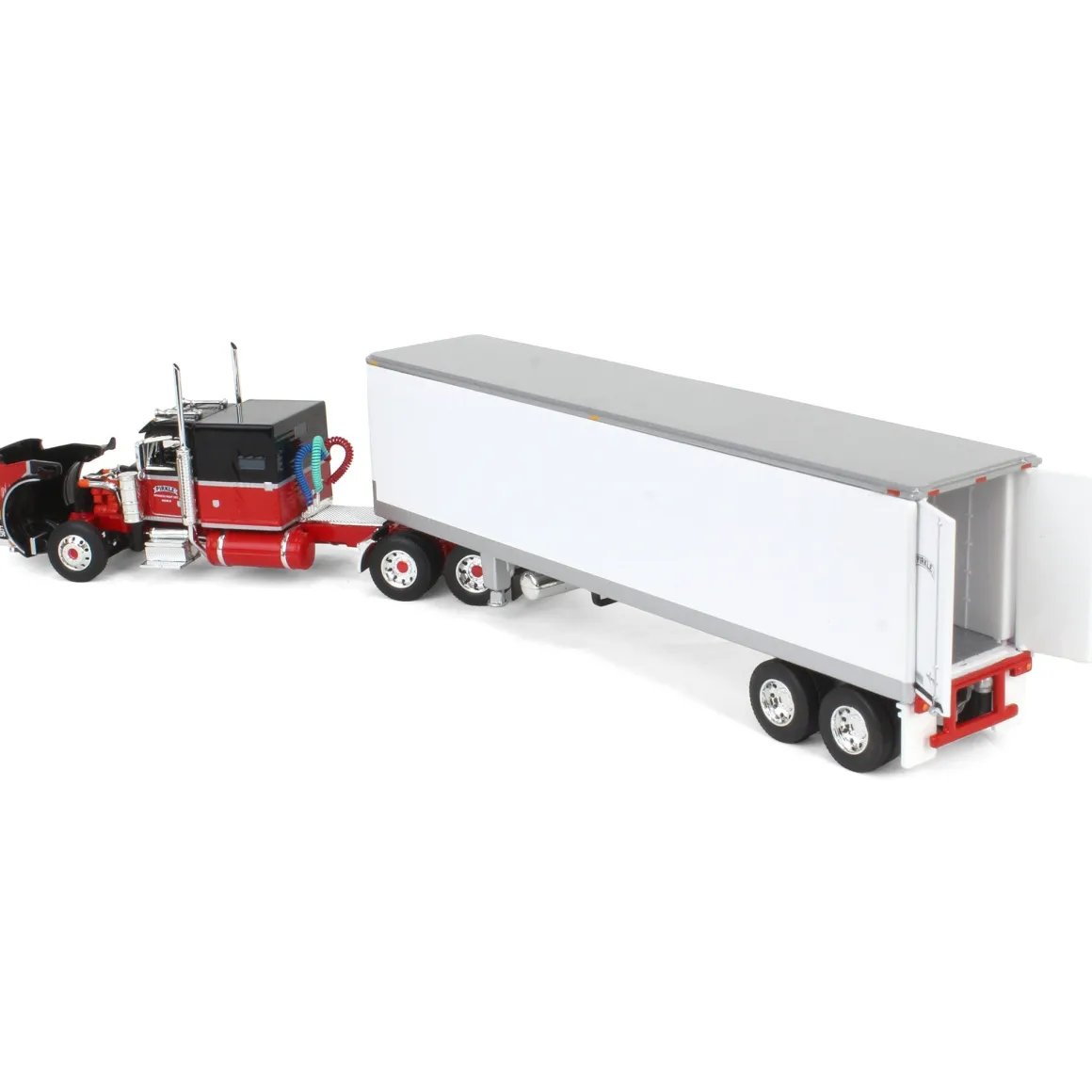 1/64 Peterbilt 359 w/ Vintage Reefer Trailer, Legacy Series #1: Pirkle Refrigerated Freight Lines, DCP by First Gear