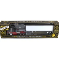1/64 Peterbilt 359 w/ Vintage Reefer Trailer, Legacy Series #1: Pirkle Refrigerated Freight Lines, DCP by First Gear