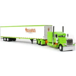 1/64 Peterbilt 389 with 53ft Utility Trailer, Big Rigs #9: Hallahan Transport, DCP by First Gear