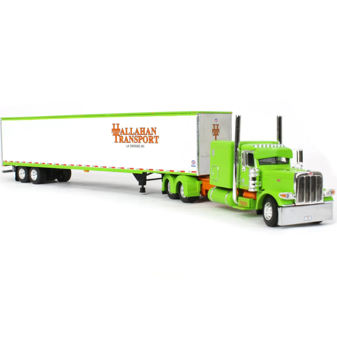 1/64 Peterbilt 389 with 53ft Utility Trailer, Big Rigs #9: Hallahan Transport, DCP by First Gear