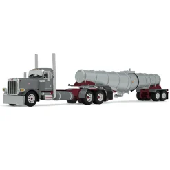 1/64 Peterbilt 389 with Polar Deep Drop Tanker, North Coast Wine, DCP by First Gear Dealer Exclusive