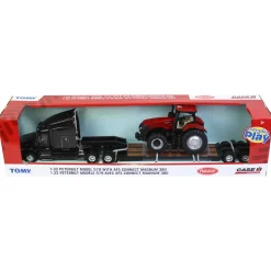 1/32 Peterbilt Model 579 w/ Case IH AFS Connect Magnum 380 & Lowboy Trailer