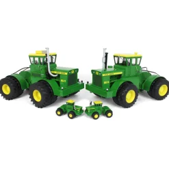 2 Piece Set ~ 1/16 John Deere WA-14 & WA-17 Vintage 4WD Tractors, ERTL Prestige Select #2