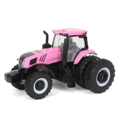 1/64 Pink New Holland Genesis T8.380 Tractor with Rear Duals