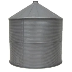 1/64 Plastic Grain Bin #42, 9in H x 8.25in W