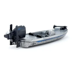 1/20 Professional Bass Boat with Angler, Fish, Fishing Pole, and Boat Trailer by Big Country Toys