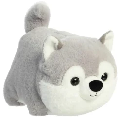 33638 10" Haze Husky Stuffed Animal Spudsters by Aurora