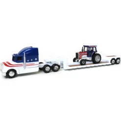 1/64 "Spirit of 76" Edition Semi with Massey Ferguson 1155 Tractor