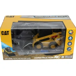 1/16 Radio Control CAT 272D3 Skid Steer Loader w/ Bucket, Auger, Forks & Broom