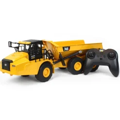 1/24 Radio Control Caterpillar 745 Articulated Truck, Made of Durable Plastic