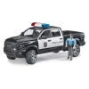 1/16 RAM 2500 Police Truck with Police Officer by Bruder
