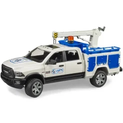 1/16 Ram 2500 Service Truck with Rotating Beacon Light by Bruder