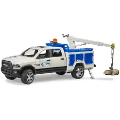 1/16 Ram 2500 Service Truck with Rotating Beacon Light by Bruder