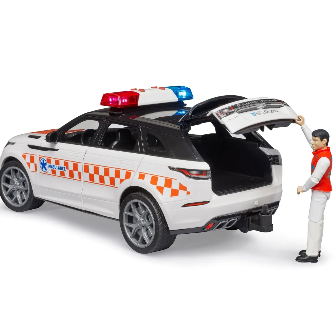 1/16 Range Rover Velar Ambulance with Driver by Bruder
