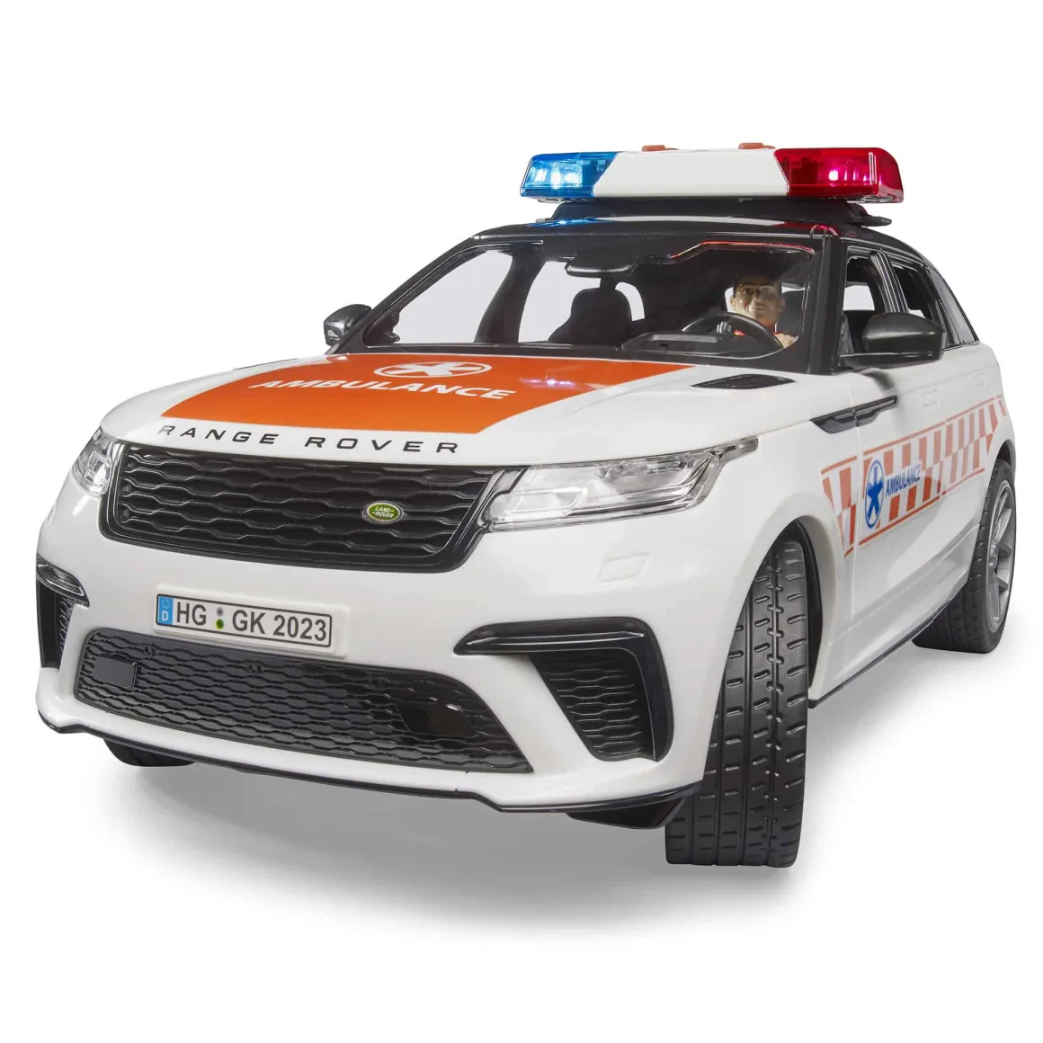 1/16 Range Rover Velar Ambulance with Driver by Bruder