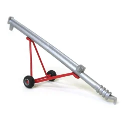 1/64 Red & Silver Plastic Grain Auger (32ft to Scale)