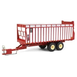1/64 Red & White Meyer 8126RT Boss Forage Trailer