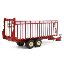 1/64 Red & White Meyer 8126RT Boss Forage Trailer