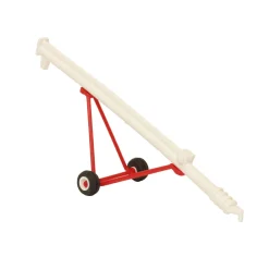 1/64 Red and White Plastic Grain Auger (32ft to Scale) by Standi Toys