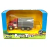1/64 Red Cab Milk Tanker Tandem Axle Truck by ERTL