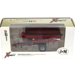1/64 Red J&M 1112 X-Tended Reach Grain Cart with Singles