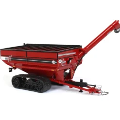 1/64 Red J&M X1112 Grain Cart on Tracks