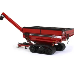 1/64 Red J&M X1112 Grain Cart on Tracks
