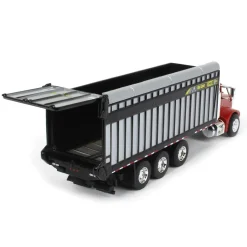1/64 Red Peterbilt 385 with H&S Big Dog 1226 Forage Box, Exclusive HFE Edition